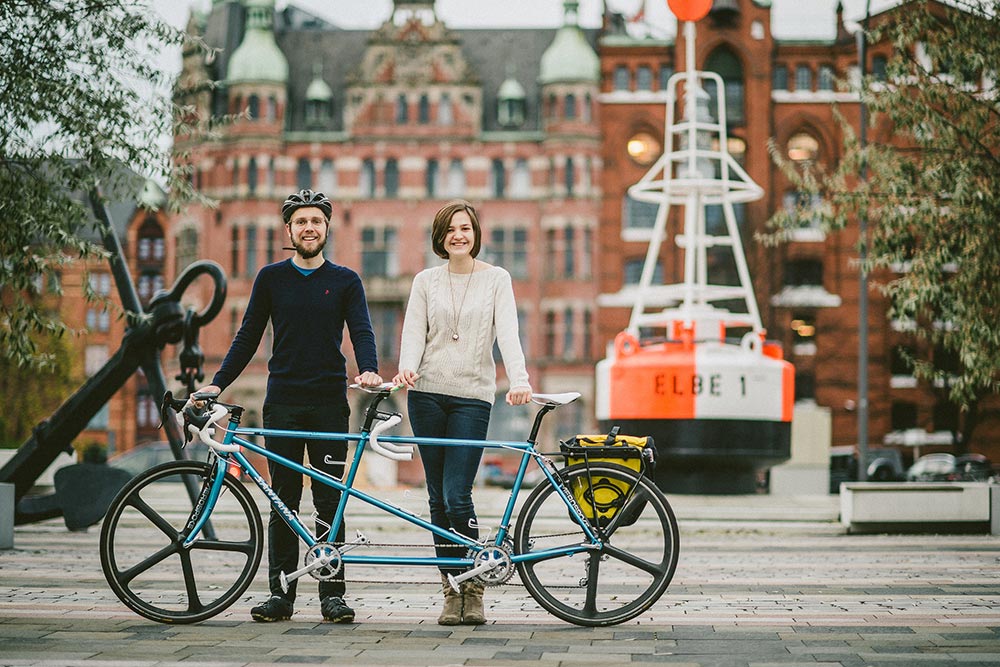 Cycling in Hamburg