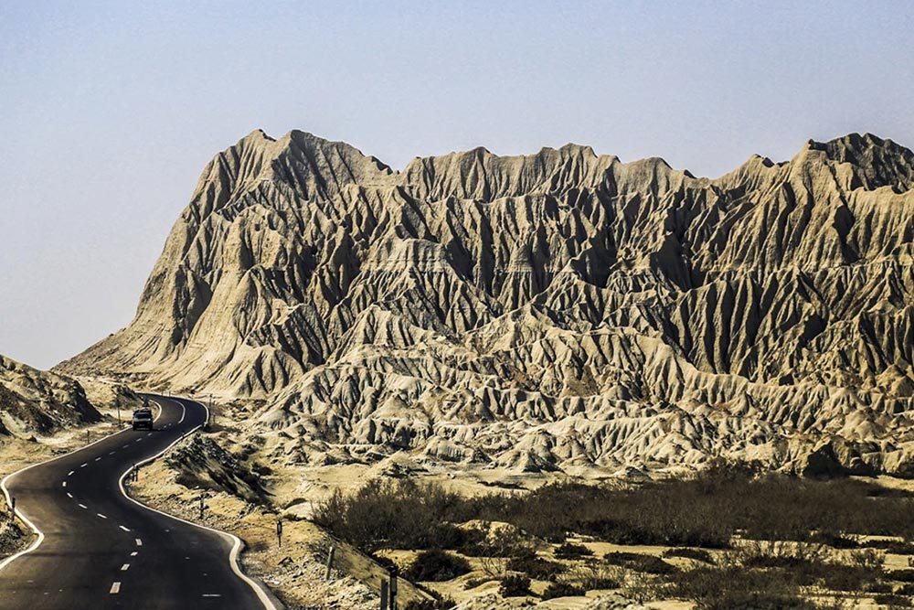 کوه‌های مریخی چابهار