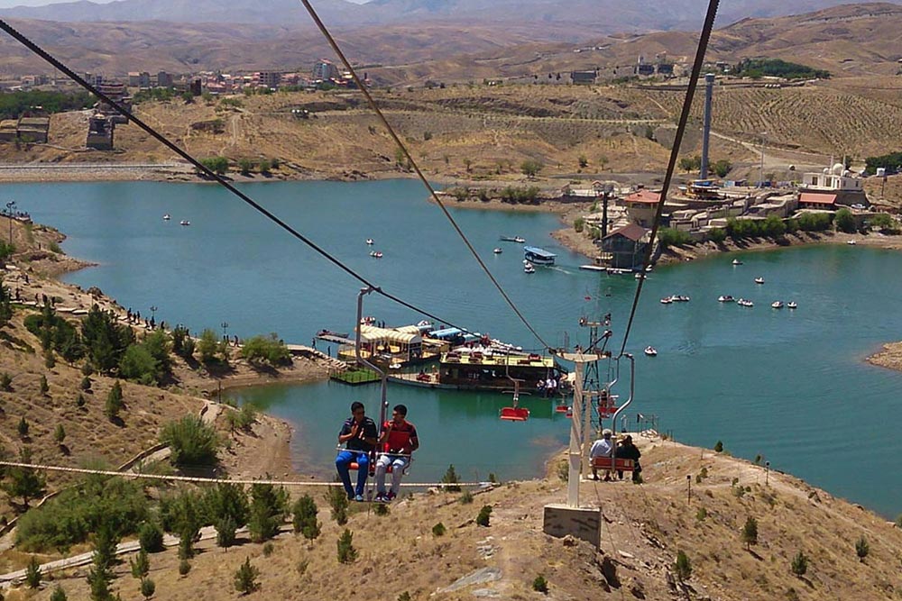 سد چالیدره و فاصله تهران تا مشهد