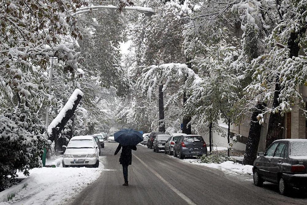 تهران در زمستان