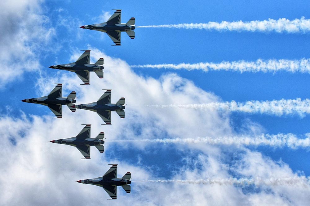 Air show in New York