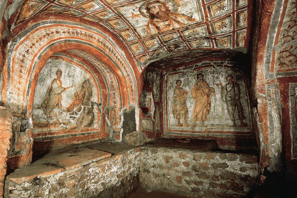 The catacombs of Rome