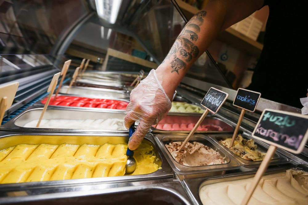 بهترین بستنی فروشی های استانبول