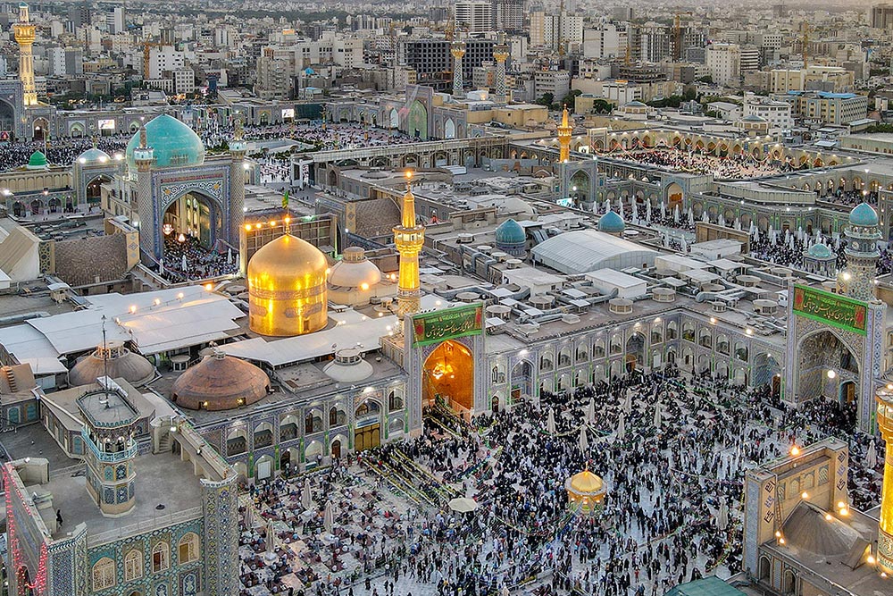 جمعیت مردم مشهد