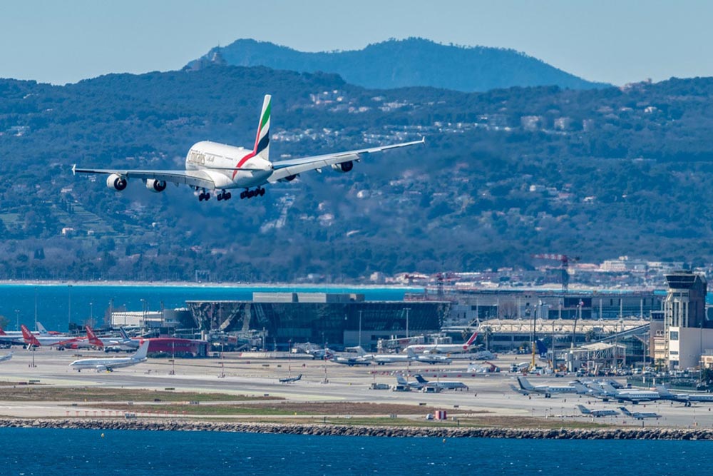 There are no airports in the city