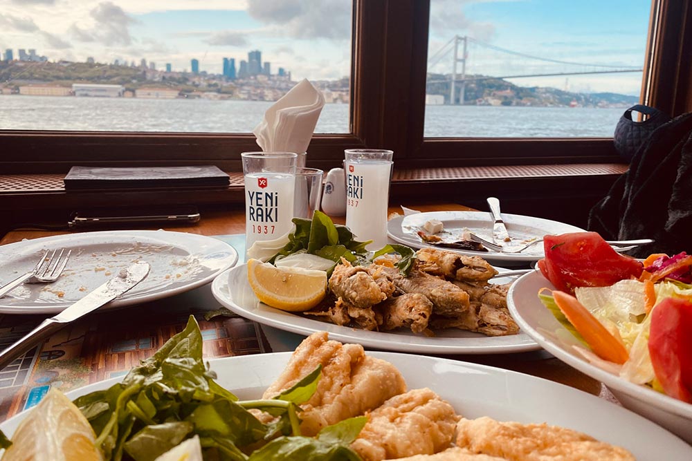 بهترین رستوران های دریایی استانبول