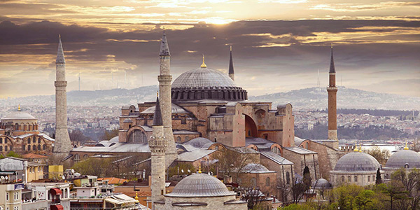 مسجد ایاصوفیه در ترکیه