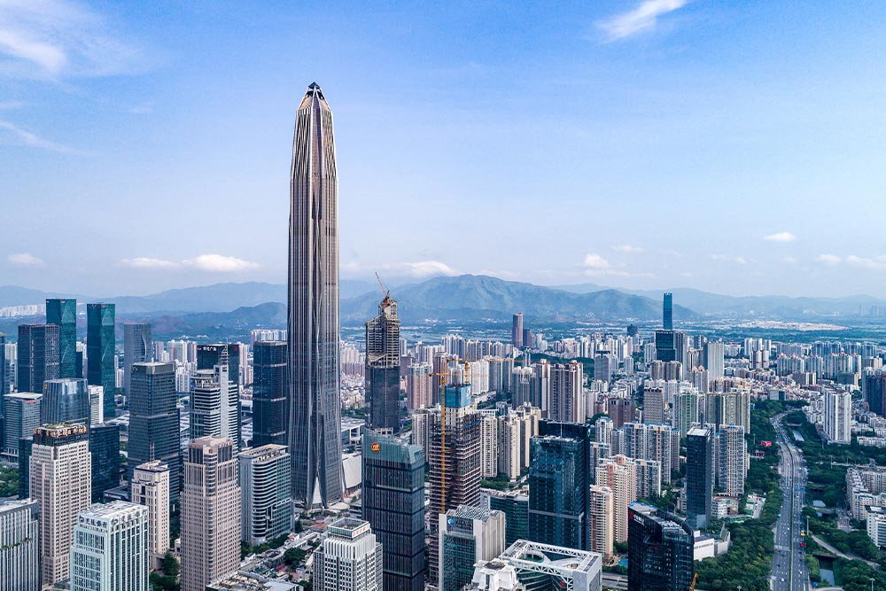 پینگ ان یک مرکز تجاری بین‌المللی (Ping An International Finance Center)