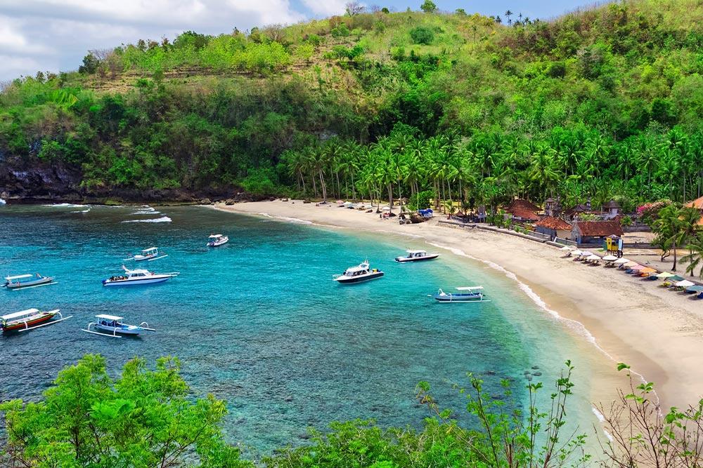 Crystal Bay and Jimbaran Beach