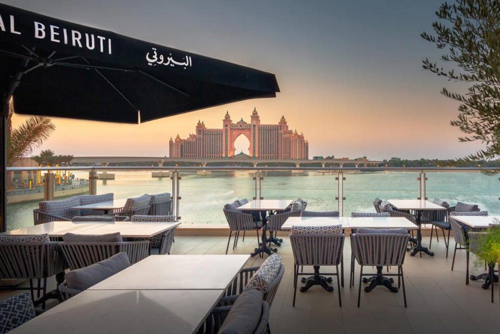 رستوران های پالم جمیرا