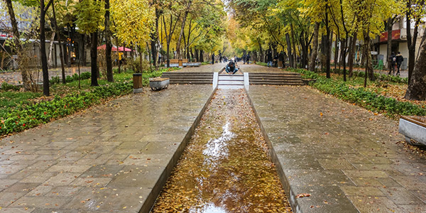 اصفهان در پاییز