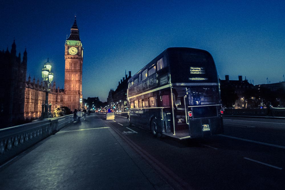 سفر به لندن در پاییز