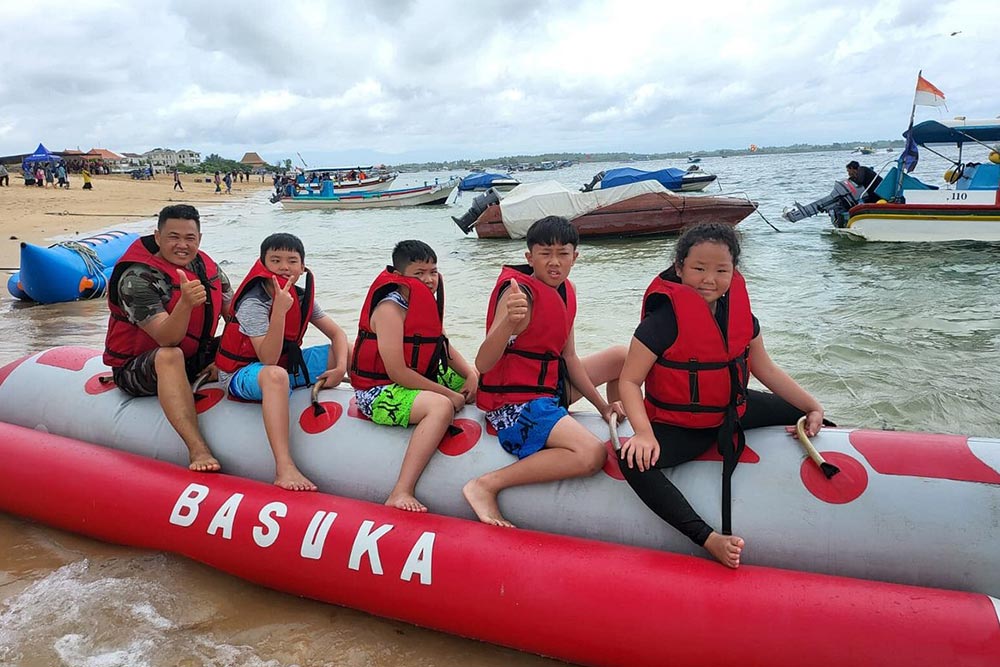 تفریحات آبی در بالی