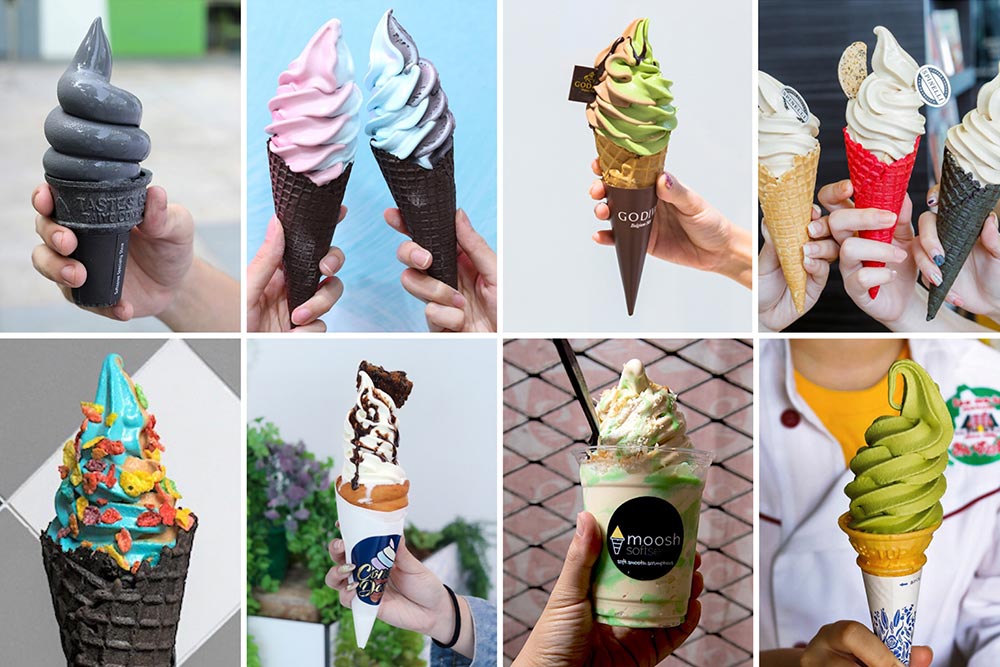 Ice cream shop Around