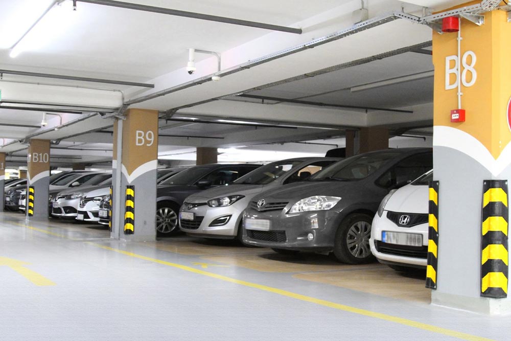 Istanbul parking lot