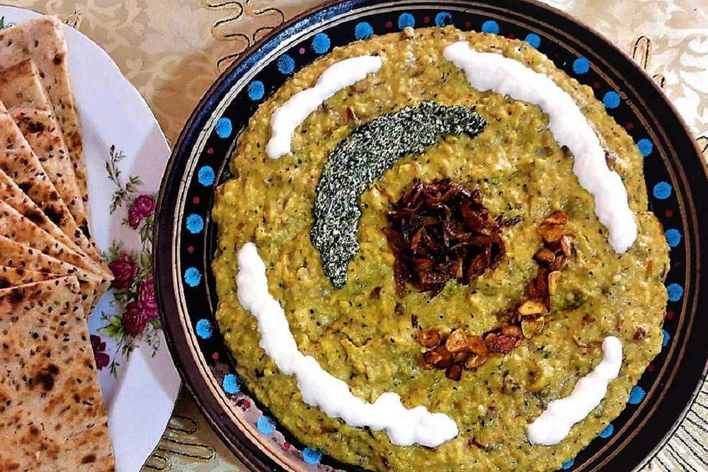 حلیم بادمجان از غذاهای سنتی اصفهان