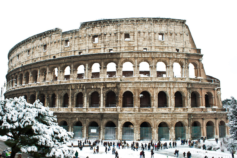 Rome in winter