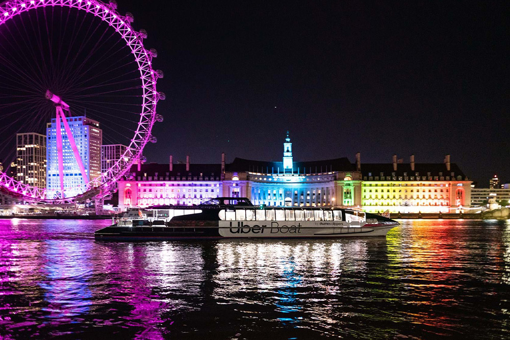 Boating on the River Thames