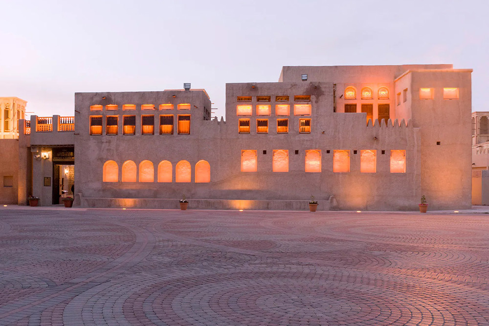 The house of Sheikh Saeed Al Maktoum