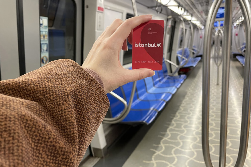 Istanbul public transport card