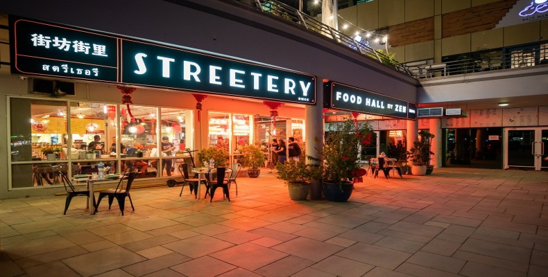 Streetery Food Hall دبی؛ مجموعه‌ای از غذاهای خیابانی آسیایی در محیطی مدرن و پرنور
