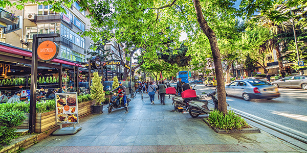 Sights of Istanbul in the Asian part