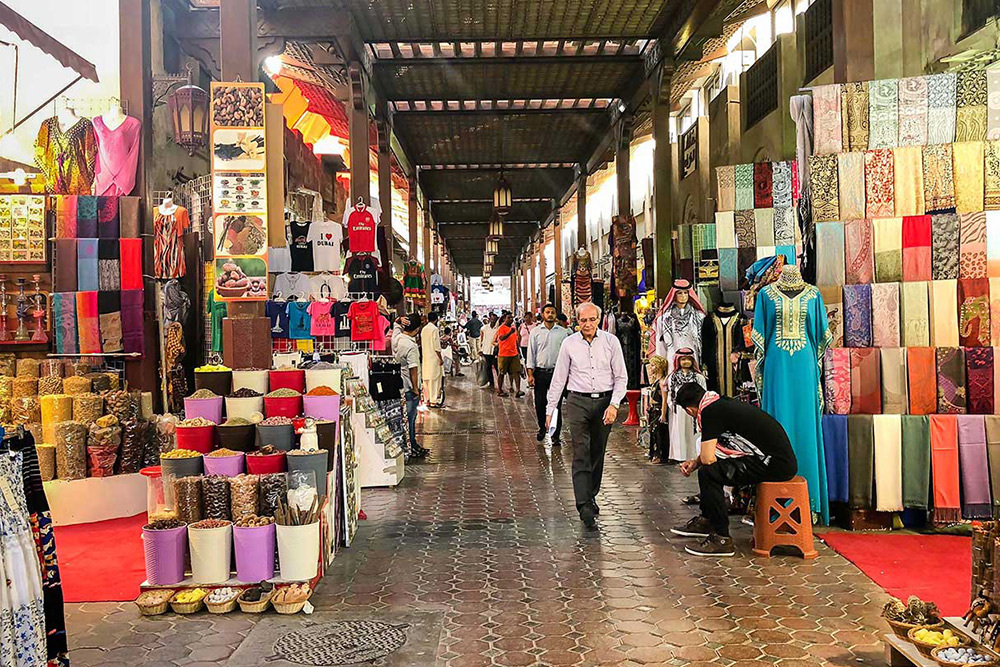 بازار پارچه دبی