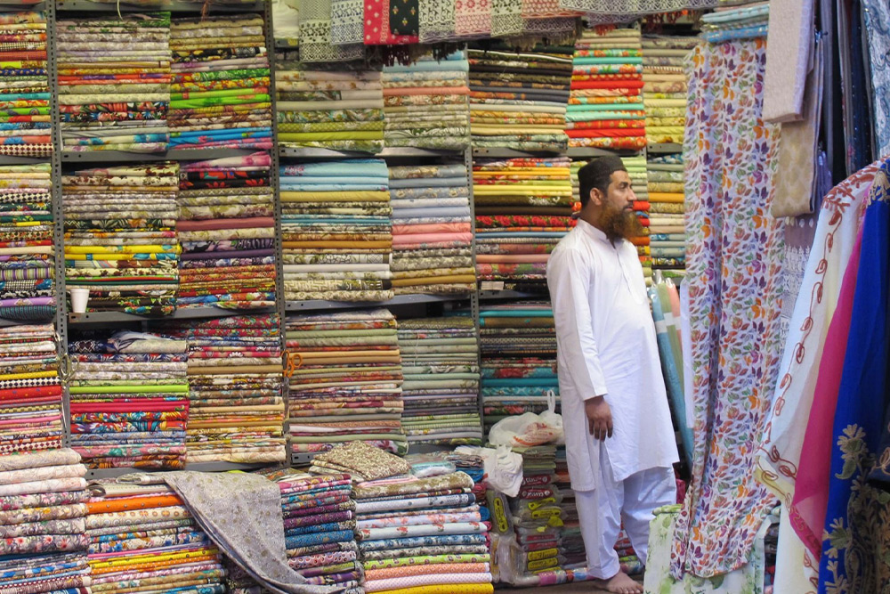 بازار پارچه دبی