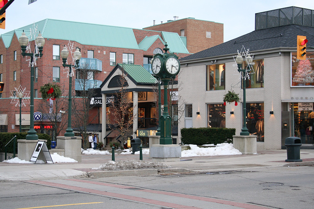 The city of Oakville in the province of Ontario, Canada