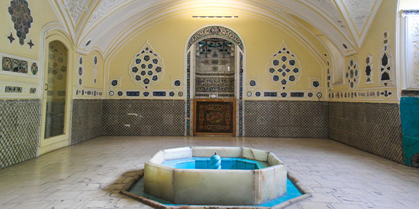 بخش اندرونی خانه موزه مقدم تهران