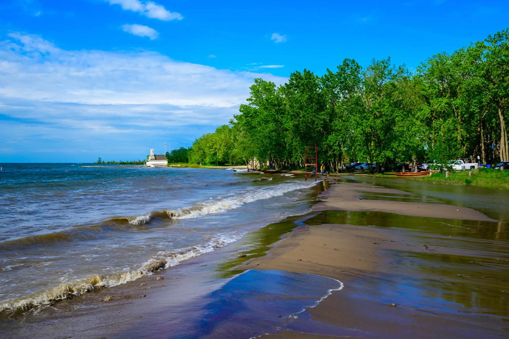 Cherry Beach in Toronto