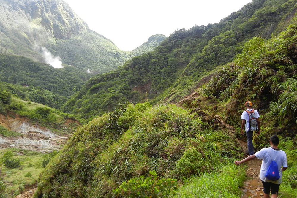 Hiking in Dominica