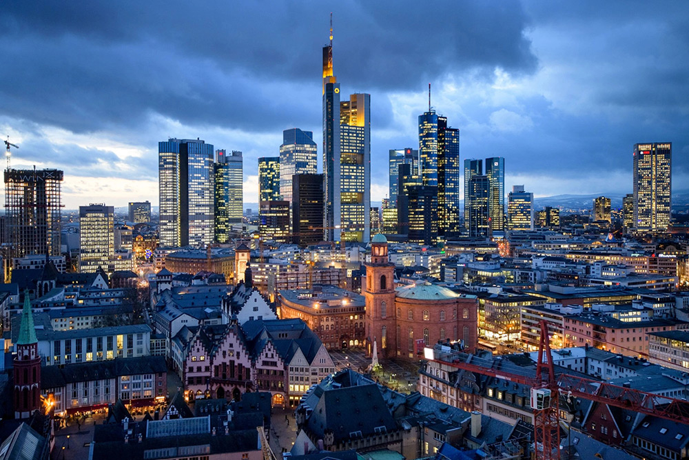 Frankfurt in summer