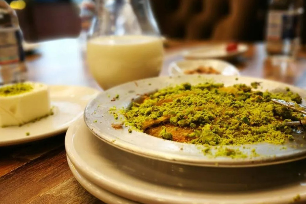 بهترین کنافه های استانبول 