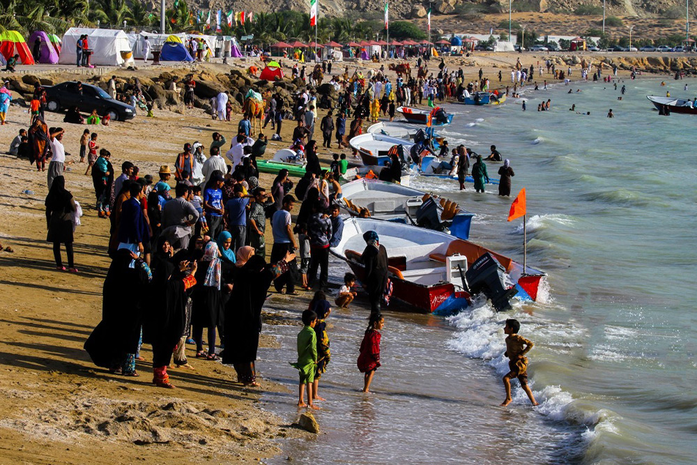 چابهار در تابستان