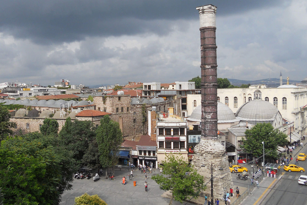 Konstantin Sütunu İstanbul'da