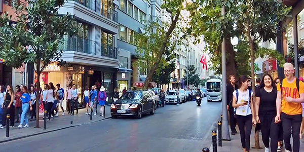 Sisli neighborhood of Istanbul