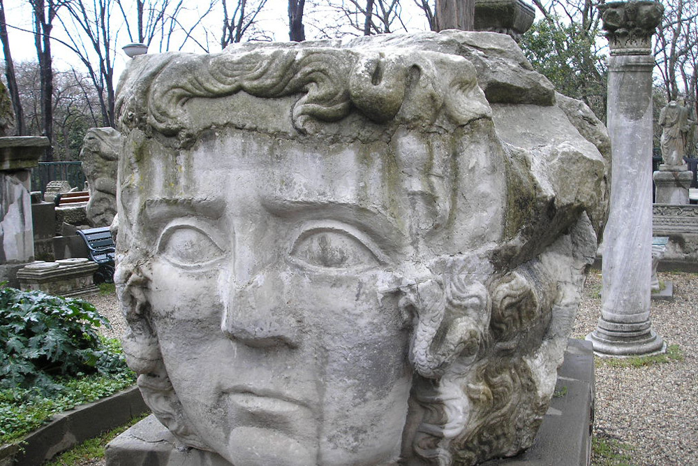 Unsuccessful excavations and historical objects of the Column of Constantine