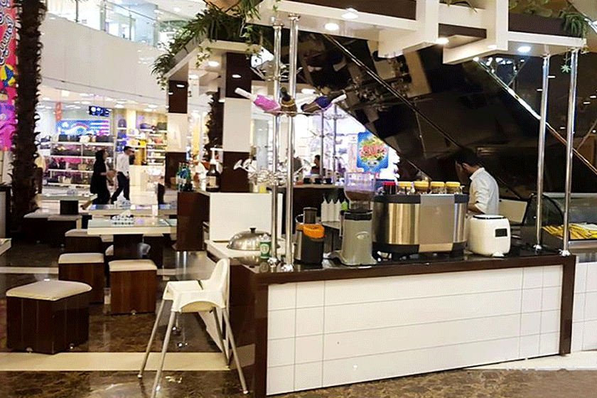 کافی شاپ مرکز خرید