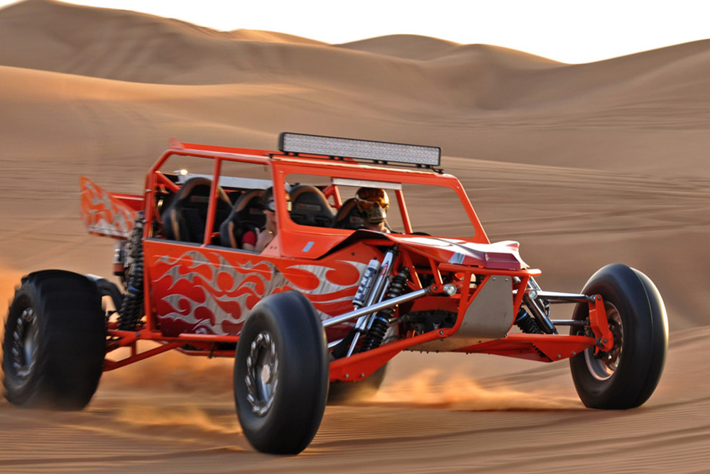 تفریحات دبی در صحرا 
