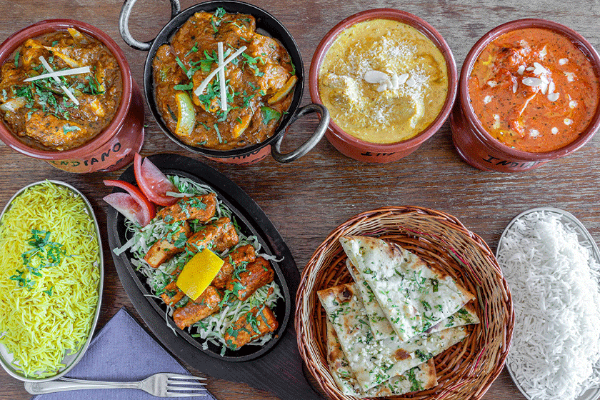 Indian tandoori restaurant