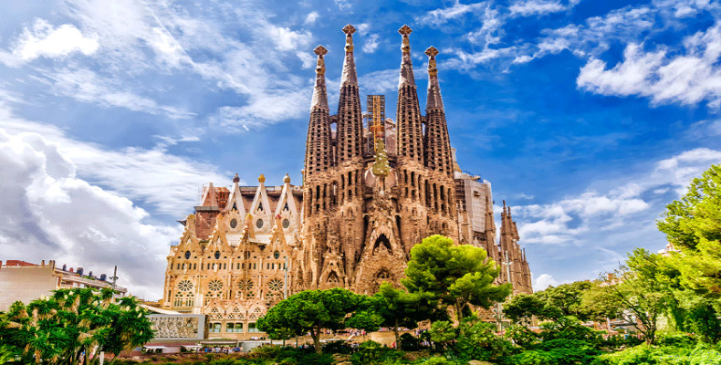 بارسلونا در بهار