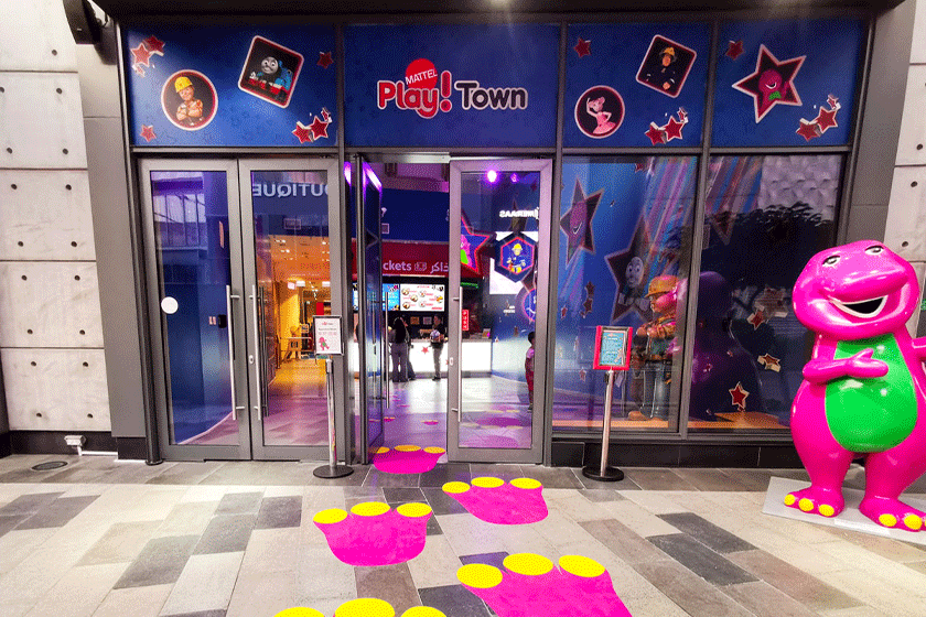 سیتی واک دبی و Mattel Play Town