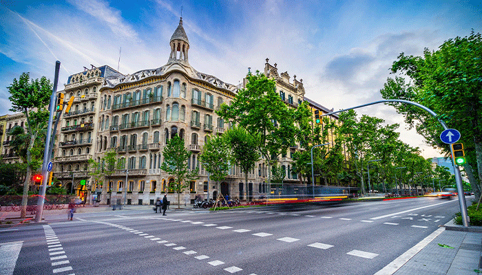 The best streets of Barcelona