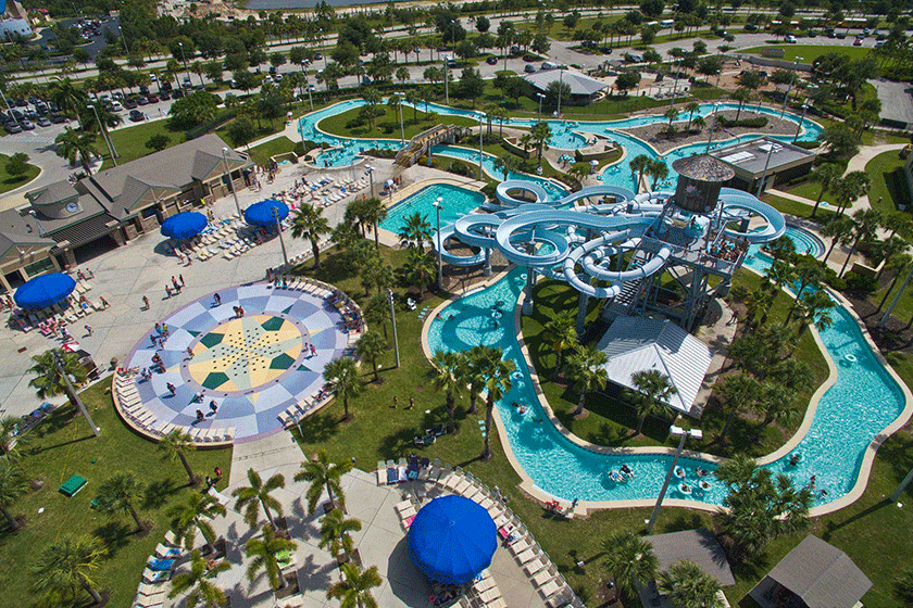 پارک‌های آبی در ناپل