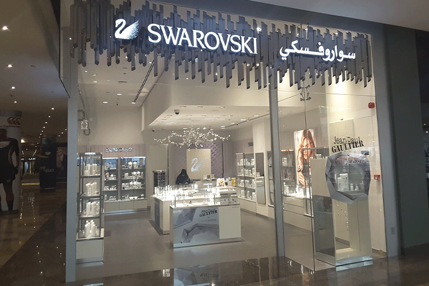 سیتی واک دبی و Swarovski store