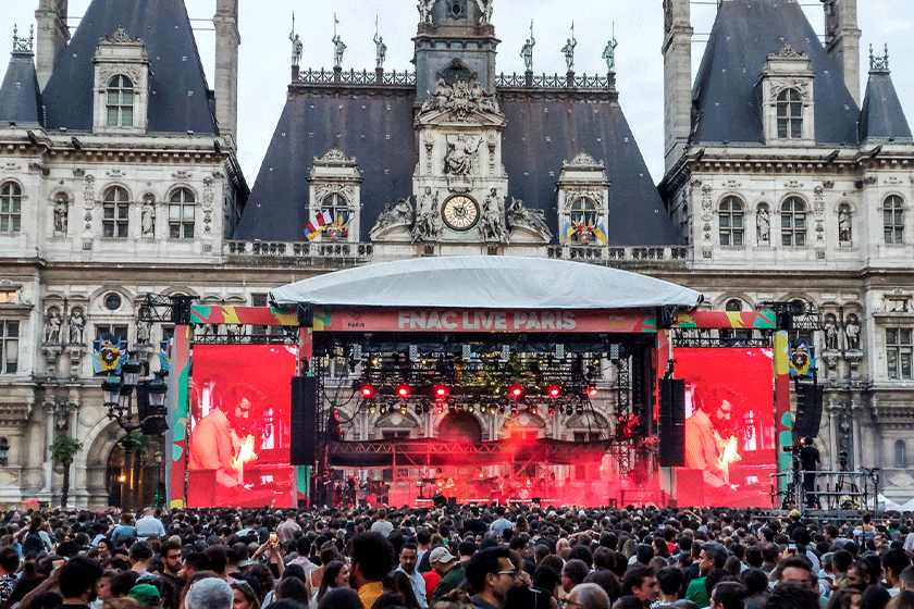 Paris outdoor concerts