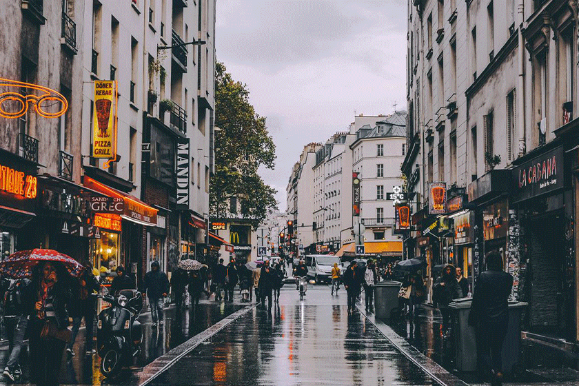 Rain in Paris