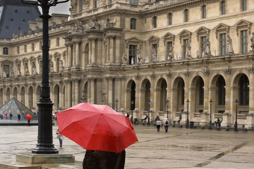Rainy Paris