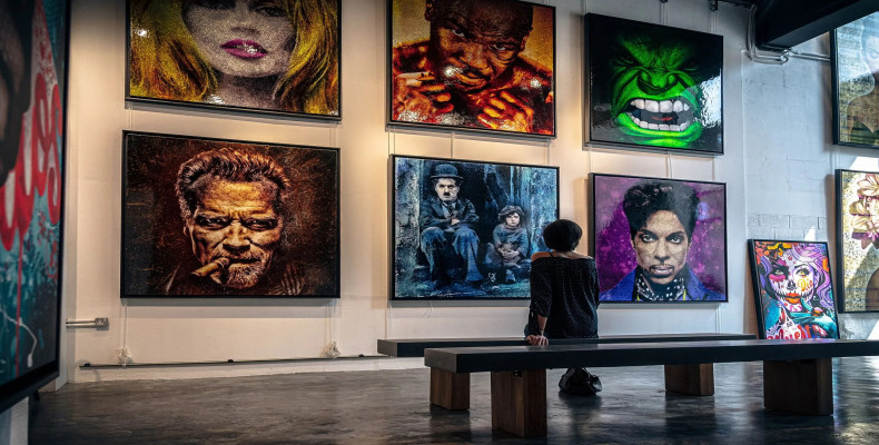 گالری های هنری منطقه دبی مارینا